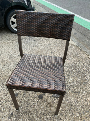 テラス用のイス‼️