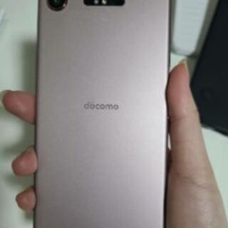 Xperia XZ1 Pink 64 GB docomo カバー付きの画像