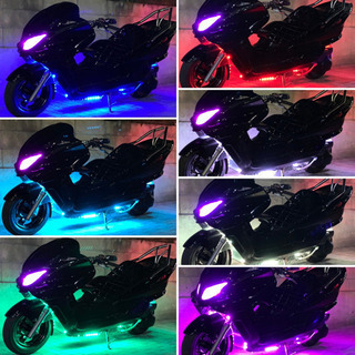 LEDレインボー328パターン‼︎ 【YAMAHA マジェスティ】スピーカー付き‼︎ LEDレインボー328パターン‼︎ 【YAMAHA マジェスティ】スピーカー付き‼︎