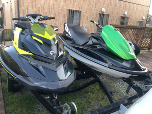 トレーラー付き！シードゥRXP 260RS改、カワサキSTX 15F