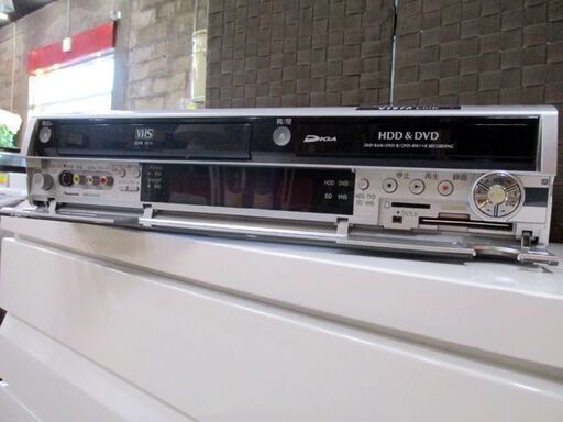動作OK! HDD内蔵ビデオ一体型DVDレコーダー 地デジ対応 パナソニック DMR-EX250V ダビング 録画 ビデオデッキ Pa
