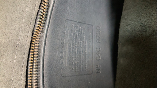 4MKO245 COACH ショルダー 黒 グレー コンパクト