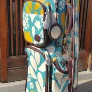 お話し中！〈値下げしまーす〉新品！かわいいキャディーバッグ！おまけ付きの画像