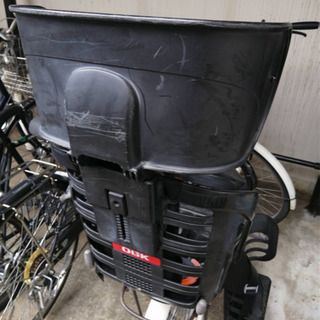 OGK 後ろのせ自転車、レインカバー付きの画像