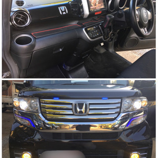 ✔️ NBOX カスタム 車検取立！R5.4BluetoothフルセグTV両パワの画像