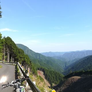 林道ツーリング  海ツーリング  キャンプ   茨城 - 友達