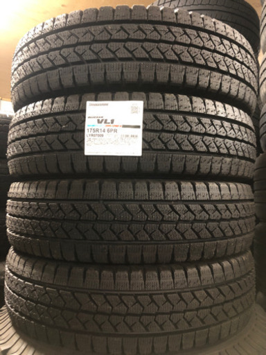 175R14 LT 6PR 冬　新品未使用4本セット❣️バン　小型トラック等に