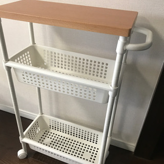 隙間収納移動ワゴンラック