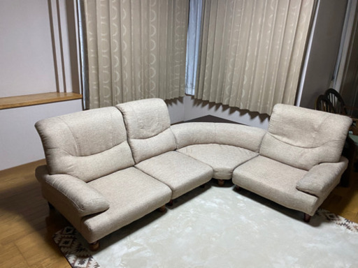 ファブリックソファー