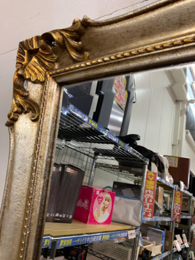 ⭐️特大⭐️アンティーク ロココ style 姿見 ウォールミラー