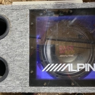 アルパイン　ウーハー　マーベリックアンプセットの画像