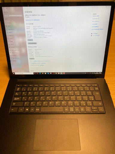 surface laptop3 Ryzen5 15インチ
