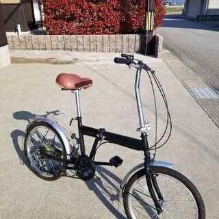 折りたたみ自転車　の画像