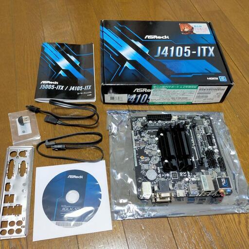 動作確認済み ASRock Mini-itx J4105-ITX マザーボード 