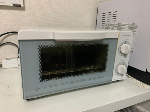 ニトリのオーブントースター　(白)