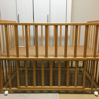 KATOJI ベビーベッド 敷布団セットの画像