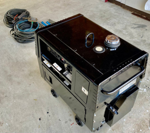 溶接機 エアマン 防音型エンジン発電溶接機 PGW180SC