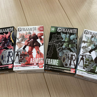 ※販売終了【ガンダム食玩Gフレーム】シャアゲルググ&量産型ゲルグ...