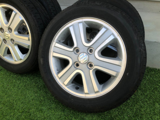 【値下げ】BRIDGESTONE(ブリヂストン) 低燃費タイヤ NEXTRY 165/60R14ホイール付き
