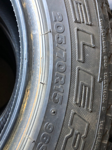 205/70R15夏4本セット格安❣️ジムニーシエラワイド　CRV テリオス等に