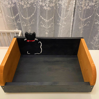 世界一番可愛い我が子に専用ベッド♡　ペットベッド　猫犬用　ハンドメイド