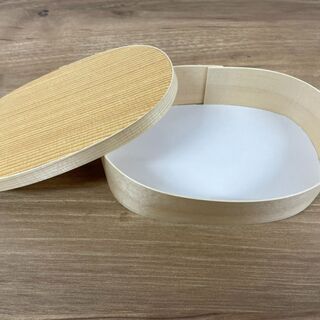 ※値下げ※曲げわっぱ　小判2号（5.5）　弁当箱　テイクアウト　...