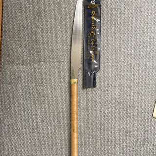 手のこ　片刃　替え刃式　新品未使用の画像