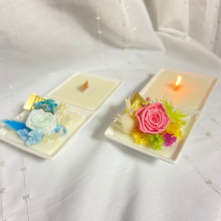 atelier roseオリジナルメッセージキャンドル