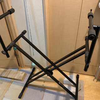キーボードスタンド(2段積みオプションパーツ付き)