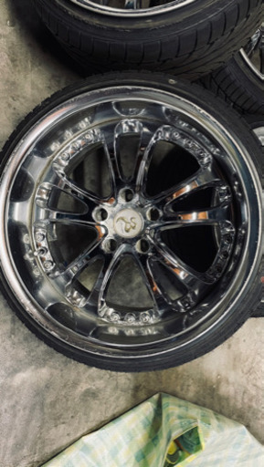 workベルサリオ18インチ10J+24.35 ATR215/35/18