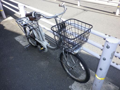 パナソニック製電動自転車　20インチ　シルバー　8.9Ah　税込売価￥54,780