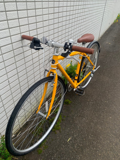 受け渡し決まりましたweekend bikes イエロー