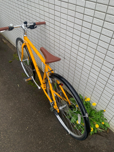 受け渡し決まりましたweekend bikes イエロー