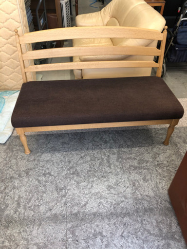 木製 ファブリックベンチ しげん屋