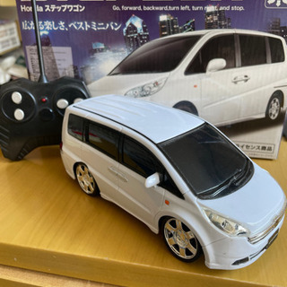 ホンダ　ステップワゴン　ホワイト　ラジコン　ジャンク