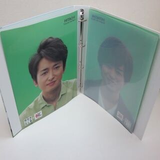 保管品 嵐 オリジナルファイルブック HITACHI ファイル クリアファイル ARASHI 日立 札幌市 清田区 平岡の画像
