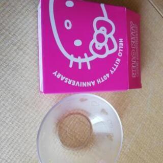 LAWSON　キティちゃんのガラスボウルの画像