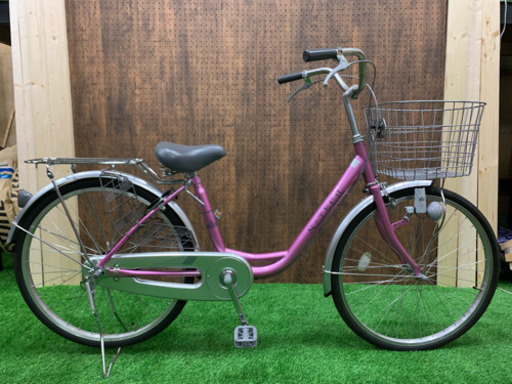 売約済 24インチ ママチャリ 新車 ギアなし 埼玉県新座市 ※エリア配送可・直接引取り可