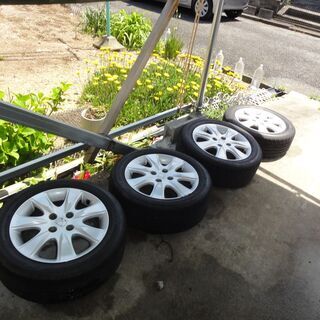 アルミホイール付　ラジアルタイヤ　１５インチ