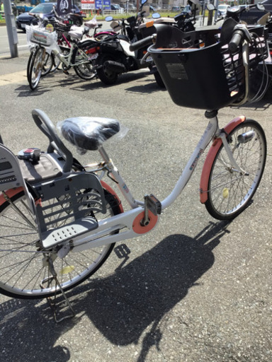 子供乗せ専用自転車入荷しました。