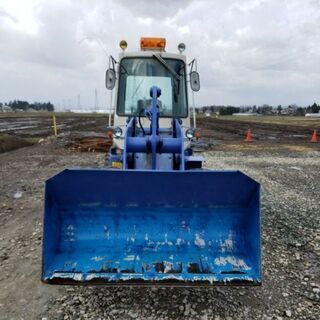 三菱　WS410 ホイール　ローダー　除雪機の画像