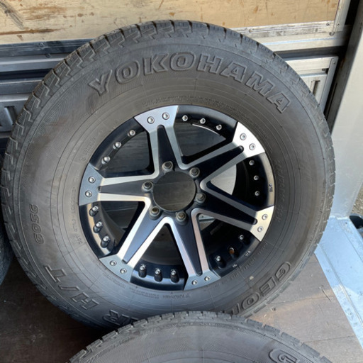 極上品　ランクル　タイヤ　アルミホイール　265/70R16 夏タイヤ　Weds  ウェッズ