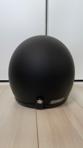 【直渡割引】DM2 スモールジェットヘルメット　ブラック艶消し　57〜60cm未満