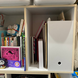 3段 カラーボックス 白 2つセットの画像