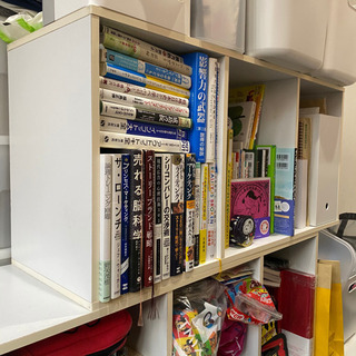 3段 カラーボックス 白 2つセットの画像