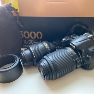 ニコン D5000 ダブルズームキット デジタル一眼レフ