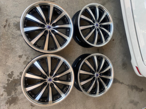 (引き取り予定有り)社外ホイール 18インチ