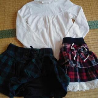 ★⑸美品　女の子　秋～冬服　110cm　8着セット　の画像