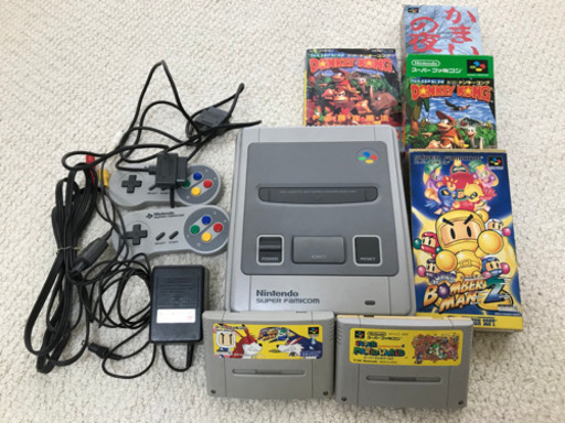 【値下げ】【交渉可】【期限有】スーパーファミコン\u0026ソフトセット