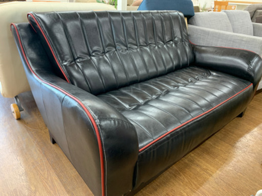 2人掛けソファ【店頭取引限定】【中古品】早い者勝ち！?足立区近郊配送可能！